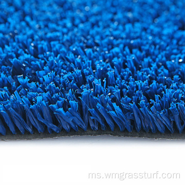 Turf Tiruan Luaran Warna Biru untuk Rumput Padel